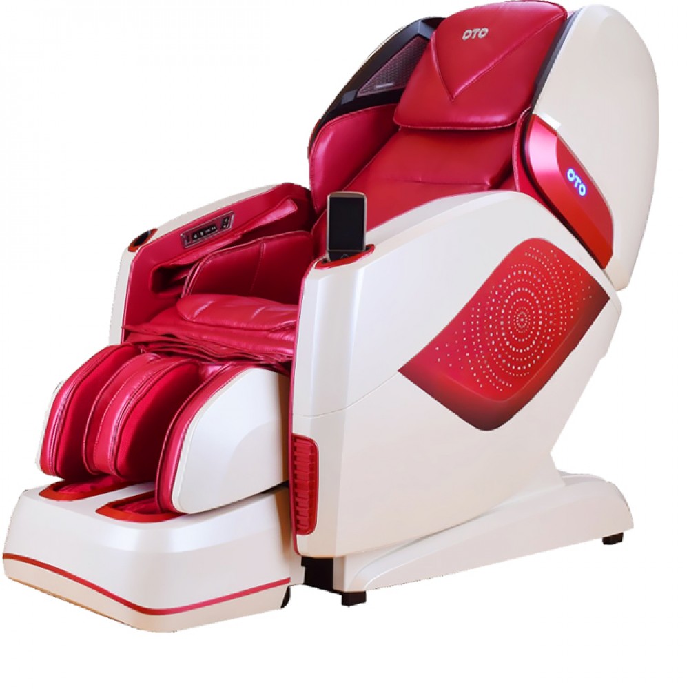 Ghế massage toàn thân OTO Prestige Swarovski PE-09 (Red - đính hạt pha lê)
