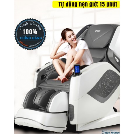 Ghế massage toàn thân OTO Prestige Swarovski PE-09 (Black - đính hạt pha lê)