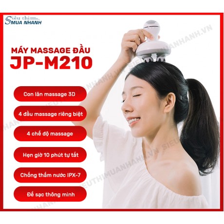 Máy massage đầu cầm tay OKACHI LUXURY JP-M210