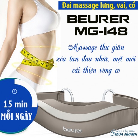 Đai massage vai lưng cổ Beurer MG-148